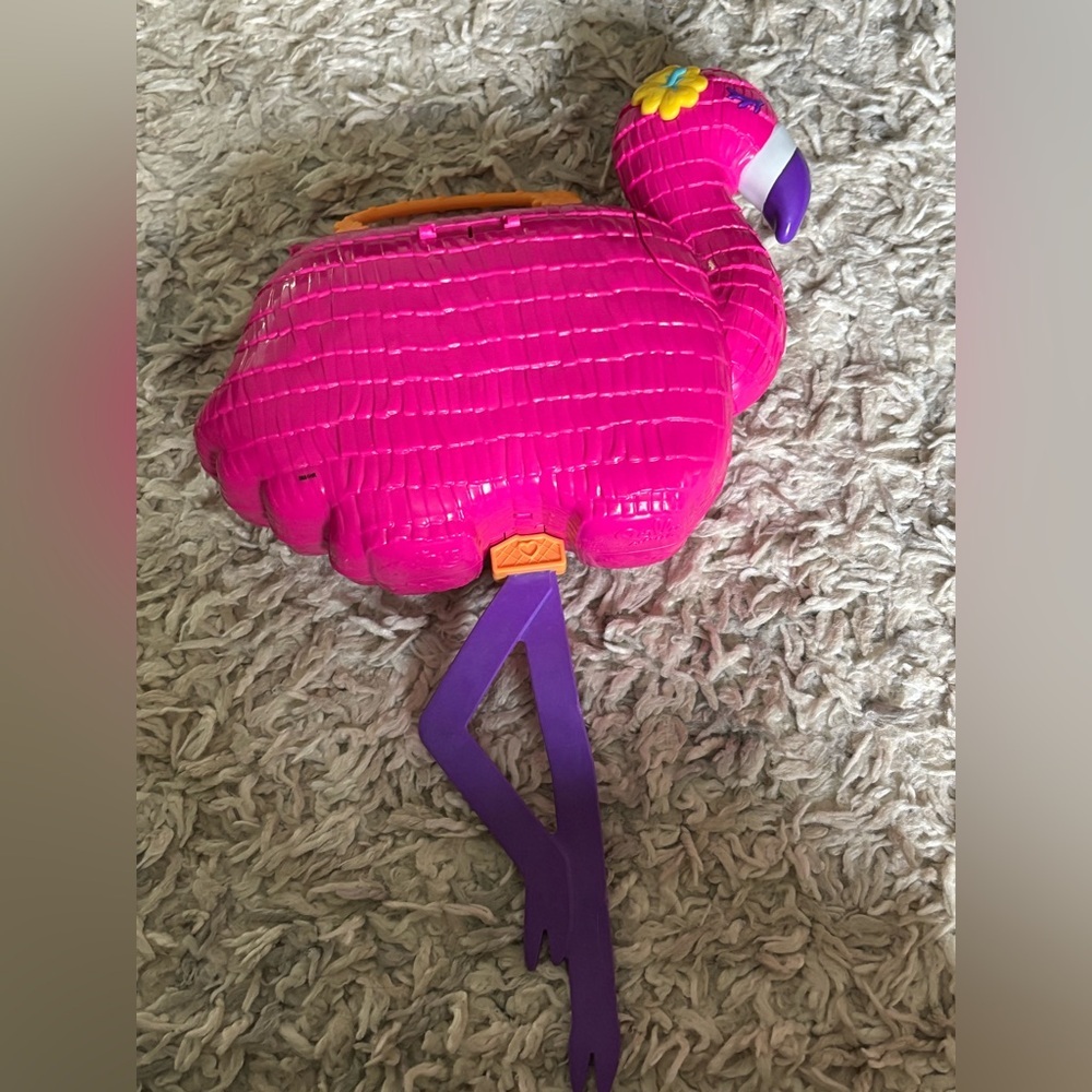 Polly Pocket Pink Flamingo Polly Pocket Toy